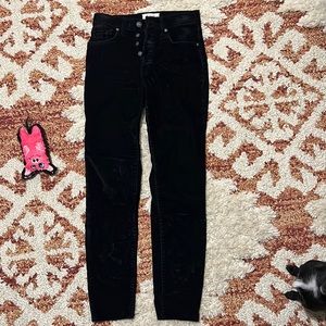 Free people velvet pants
